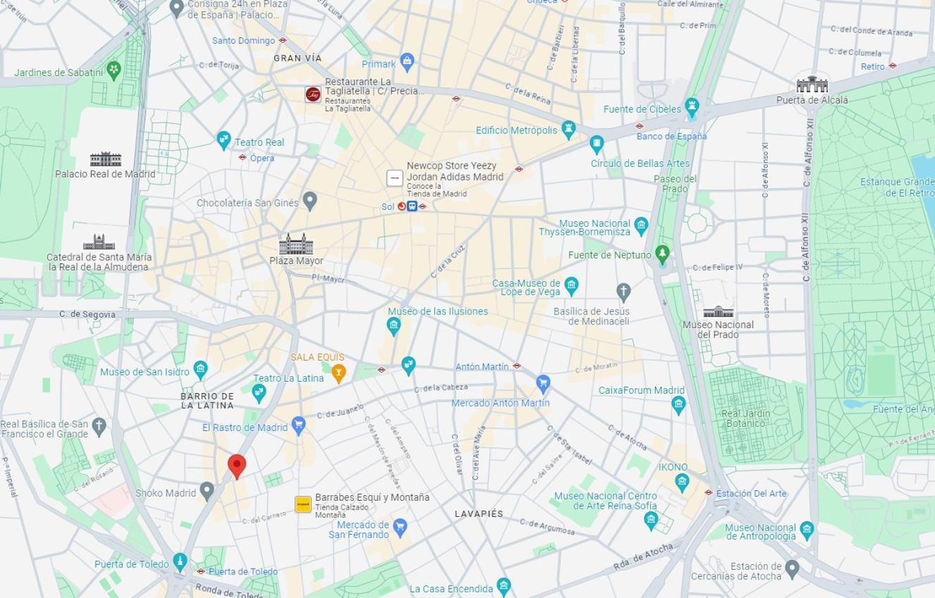 Premium Apt 7Pax En Calle Santa Ana-La Latina E2 มาดริด ภายนอก รูปภาพ