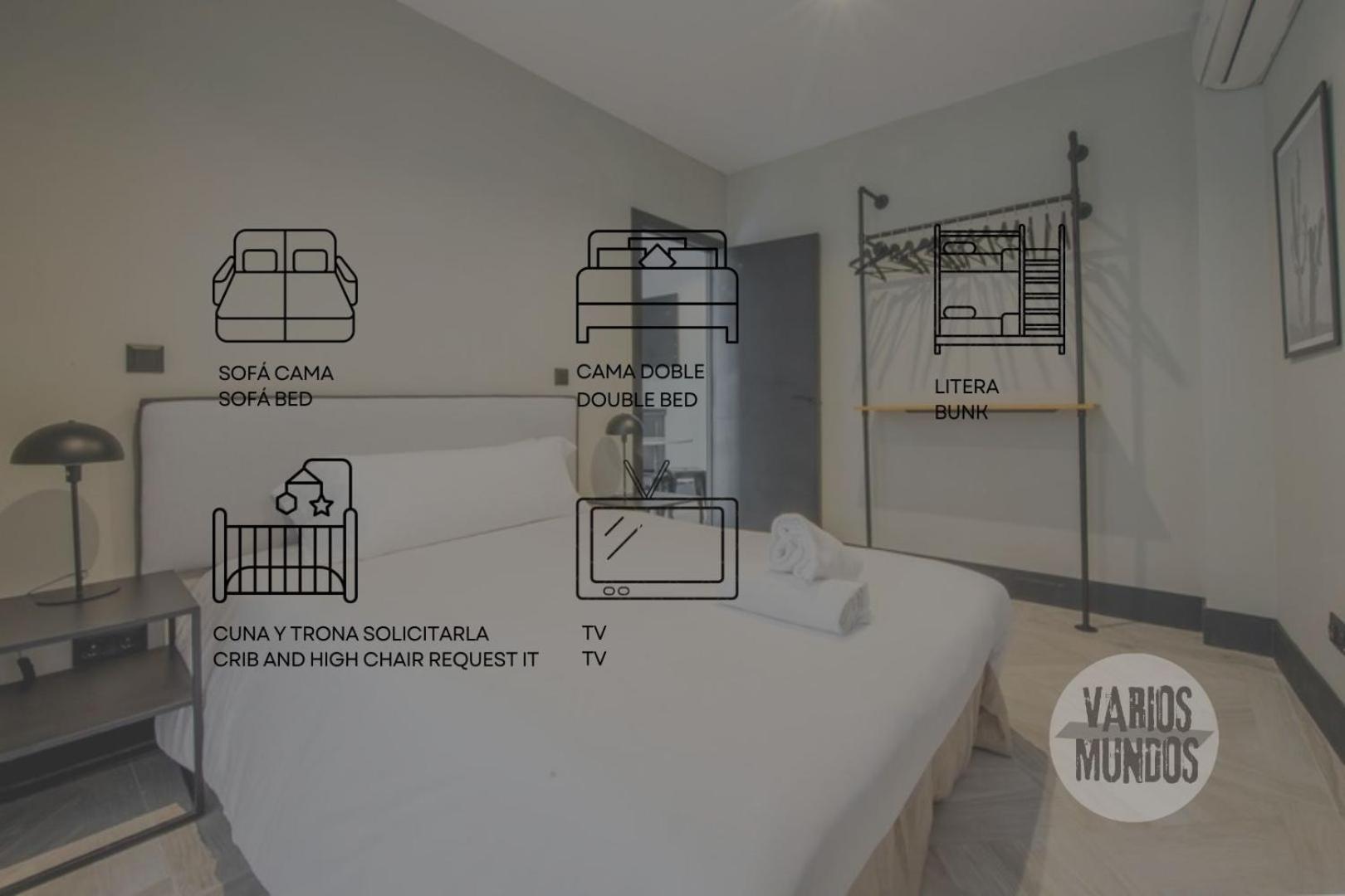 Premium Apt 7Pax En Calle Santa Ana-La Latina E2 มาดริด ภายนอก รูปภาพ
